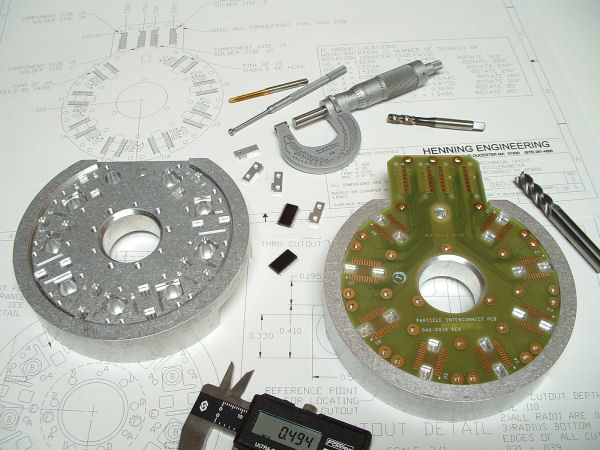 8 Site Angular MEMS Accelerometer Test Fixture base