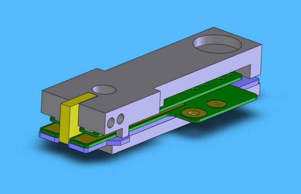 High current manual connector for testing LEDs
